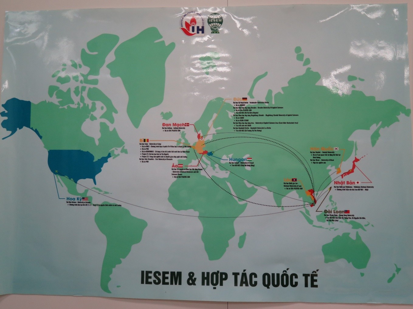 Foreign contacts of IESEM, the Environmental Department of the Industrial University in Ho Chi Minh City Foreign contacts of IESEM, the Environmental Department of the Industrial University in Ho Chi Minh City