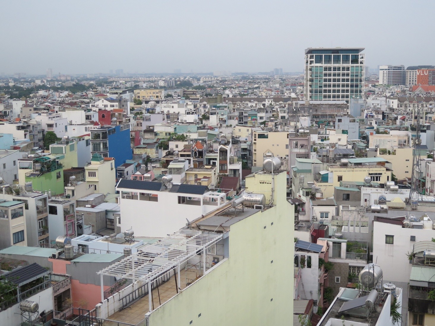 View of the built-up Go Vap district in Ho Chi Minh City View of the built-up Go Vap district in Ho Chi Minh City