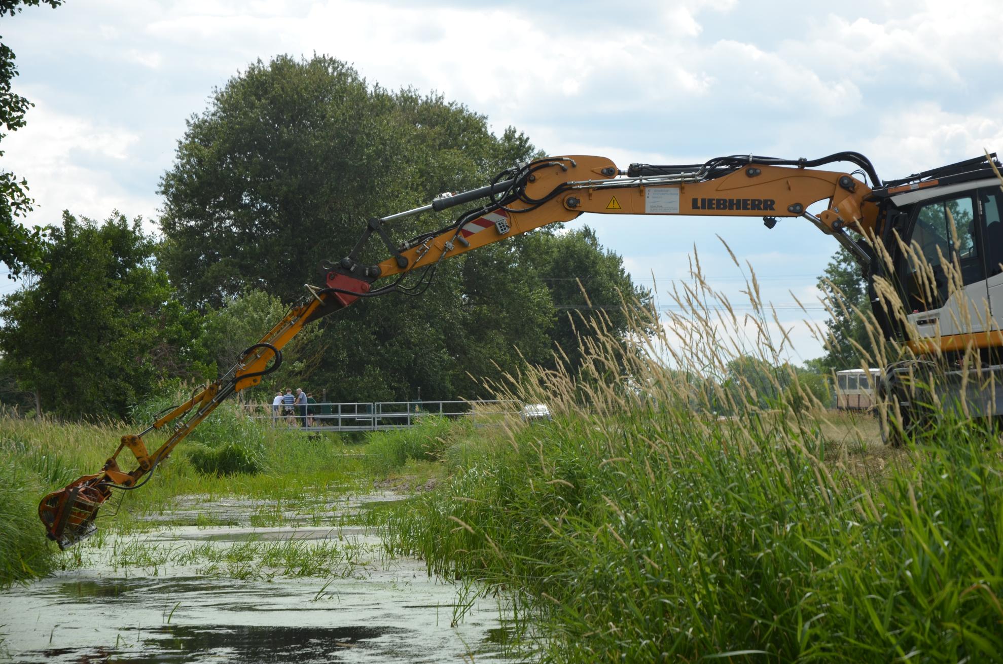 Rather than being desilted continuously, the riverbed is maintained through targeted, intermittent interventions. Rather than being desilted continuously, the riverbed is maintained through targeted, intermittent interventions.