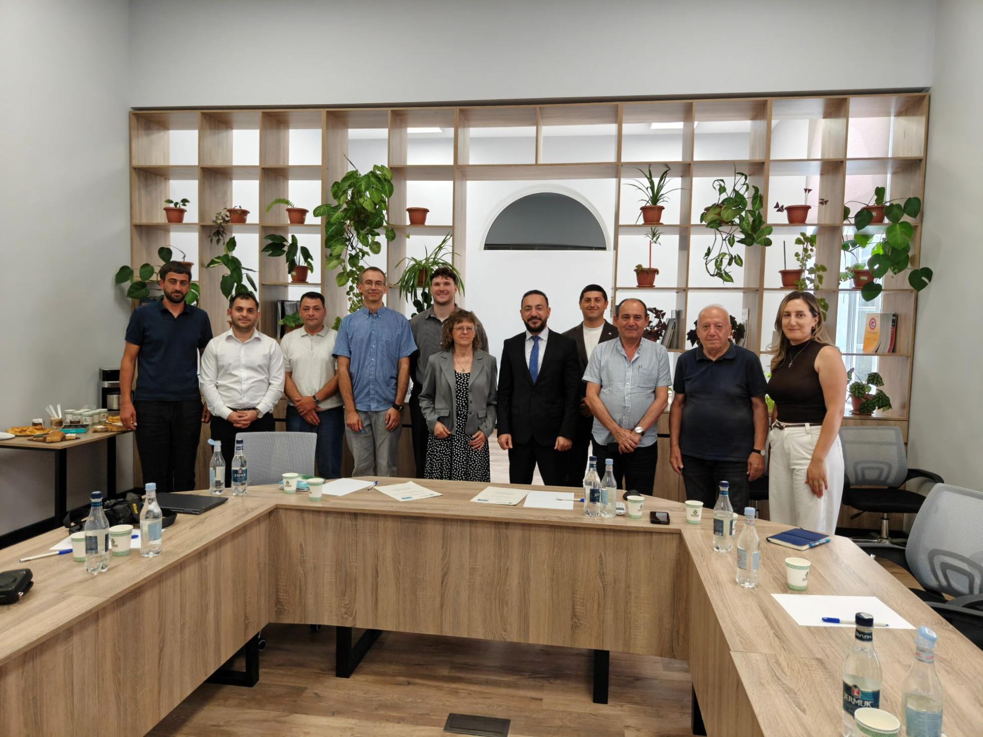 Kooperationsworkshop am 23.09.2026 an der NPUA in Jerevan. Bild: Hayk Igityan.