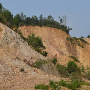 Steinbrüche in der Provinz Hoa Binh