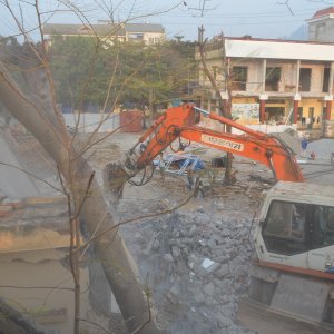 Momentan spielen Recycling von Bauschutt und zirkuläre Konzepte in der Baubranche noch keine Rolle in Vietnam. Bild: Hochschule Magdeburg-Stendal, Prof. Dr. Petra Schneider