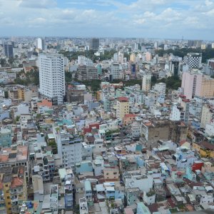 Vietnam's constantly growing large cities and metropolises hardly provide any space for urban green infrastructure. Image: University of Applied Sciences Magdeburg-Stendal, Prof Dr Petra Schneider