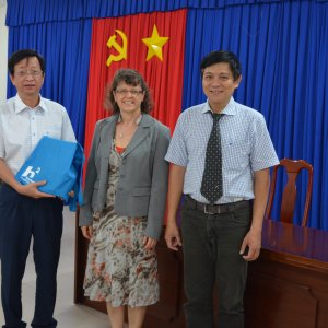 SAND! kick-off meeting with the partners in the Vietnamese province of An Giang in October 2019. Picture: University of Applied Sciences Magdeburg-Stendal