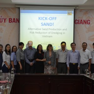 SAND!-Auftakttreffen mit den Partnern in der vietnamesischen Provinz An Giang im Oktober 2019. Bild: Hochschule Magdeburg-Stendal