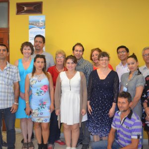 WATERMAS exchange of experiences at the University of Holguin in Cuba. A module on climate change was developed here for the Master's programme in Civil Engineering.